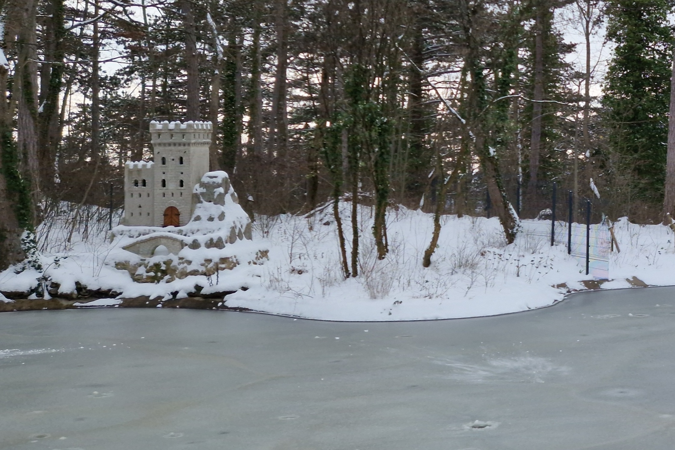 Kurpark im Winter