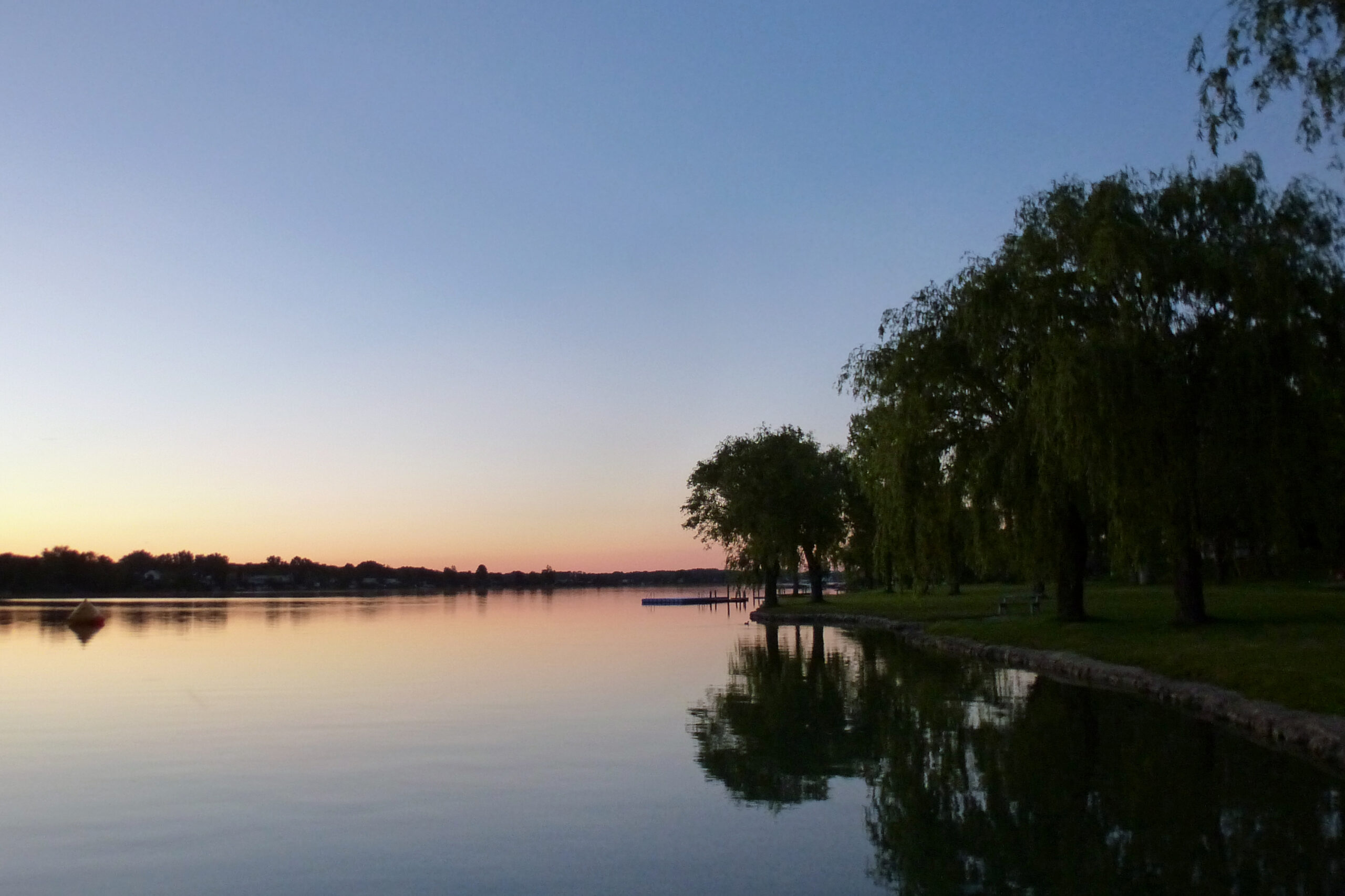 Sonnenuntergang am See