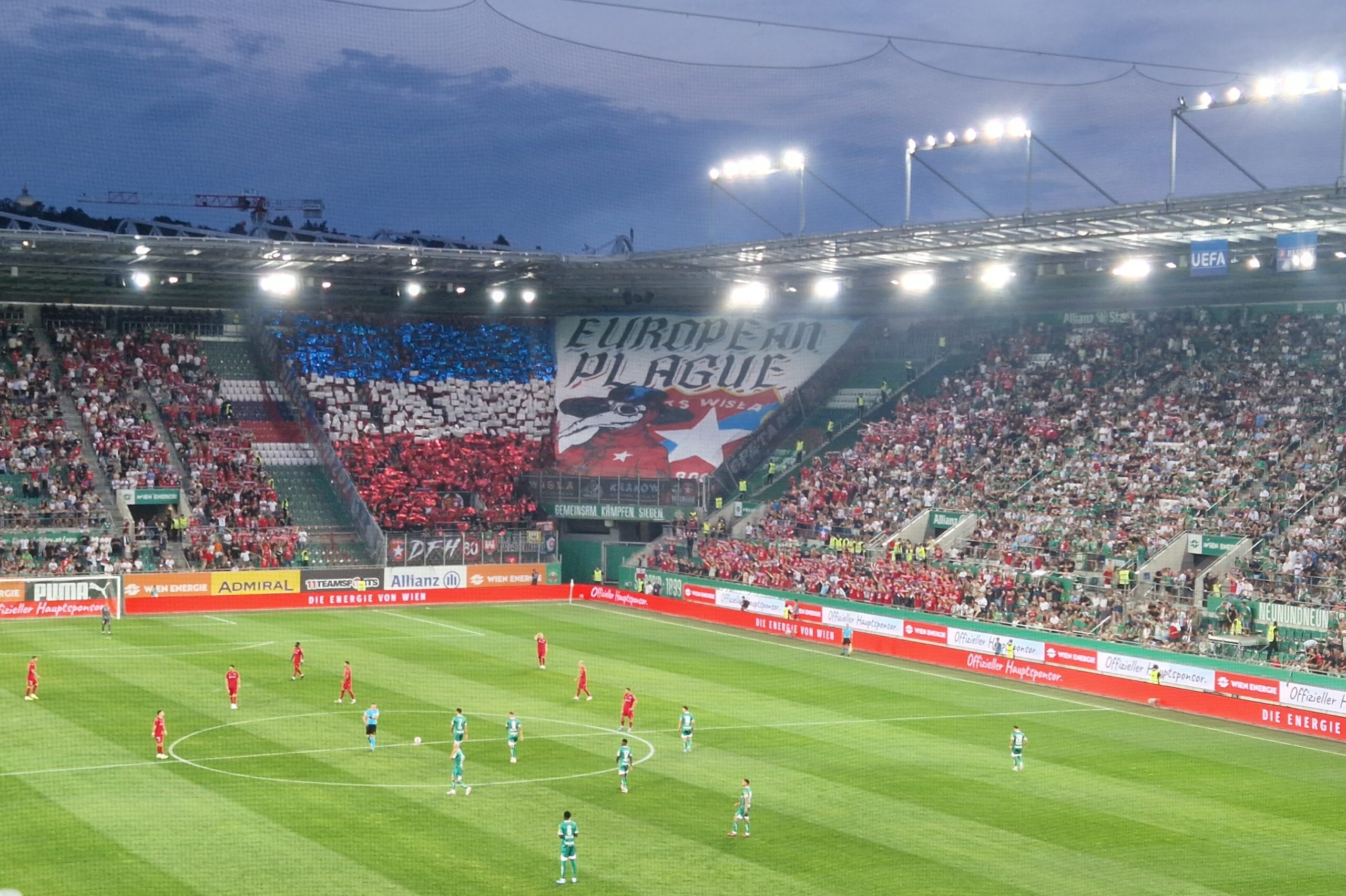 SK Rapid – Wisla Krakau 6:1