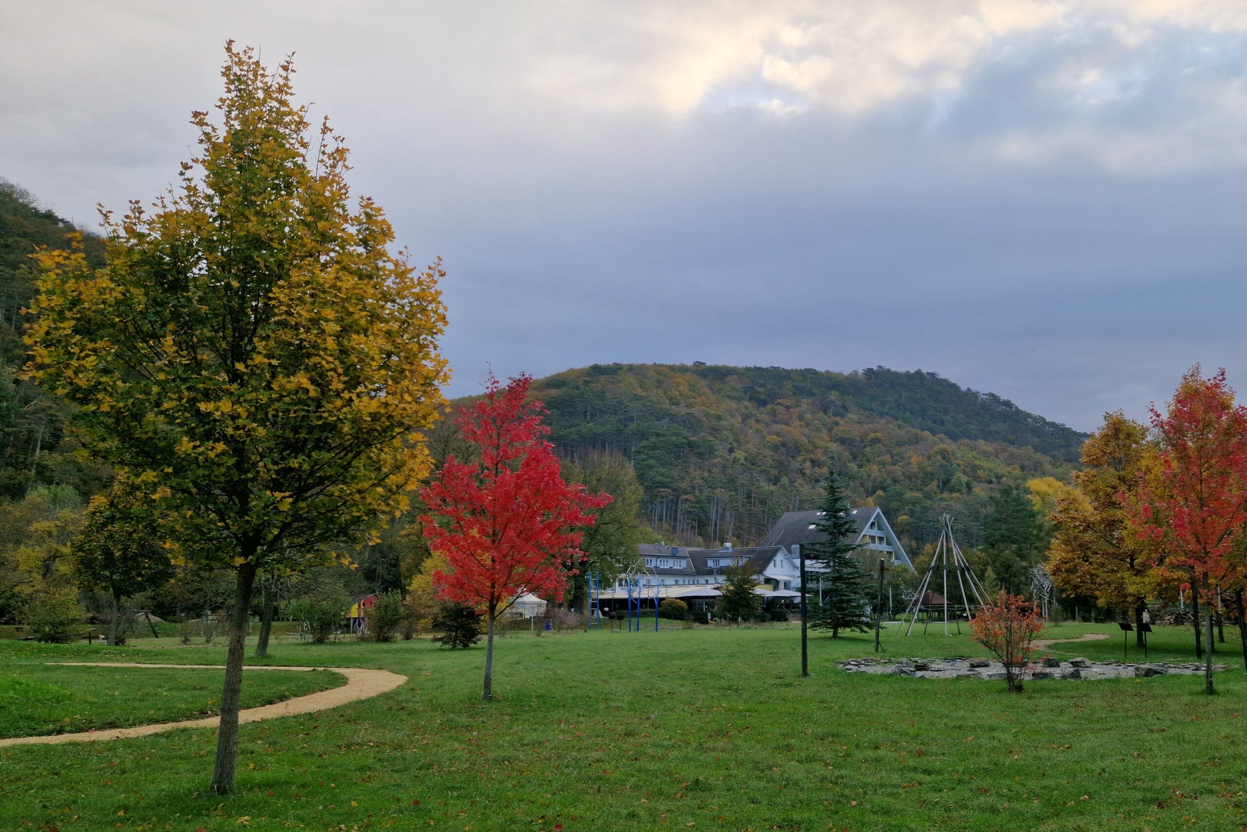 Krainerhütte im Helenental